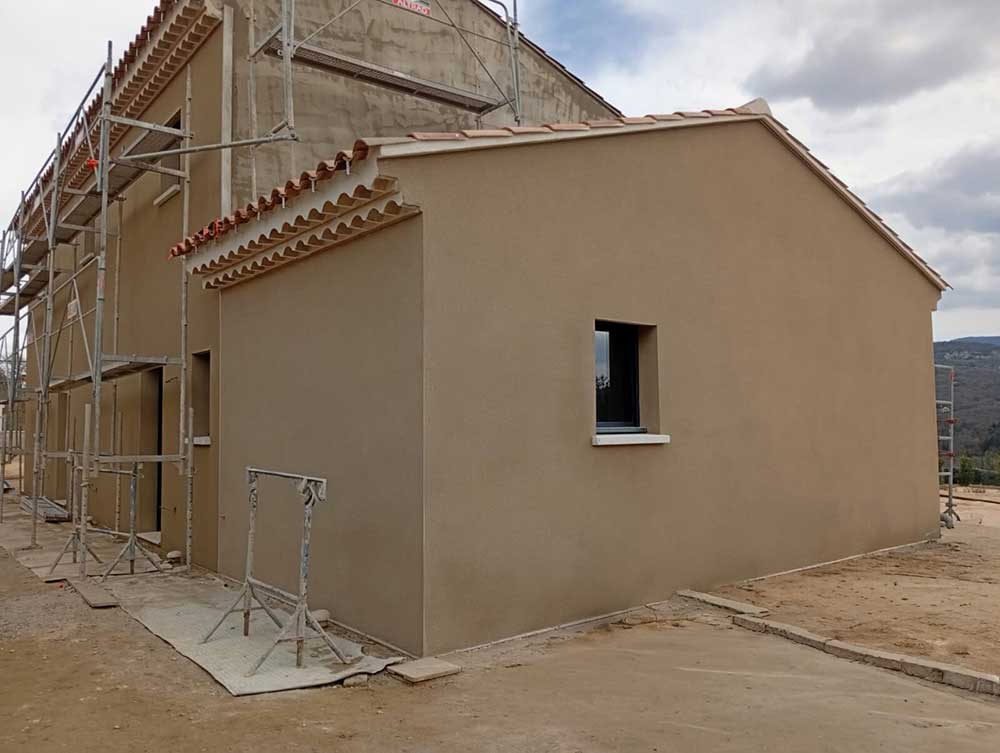 chantier façade vaucluse - IFP habitat