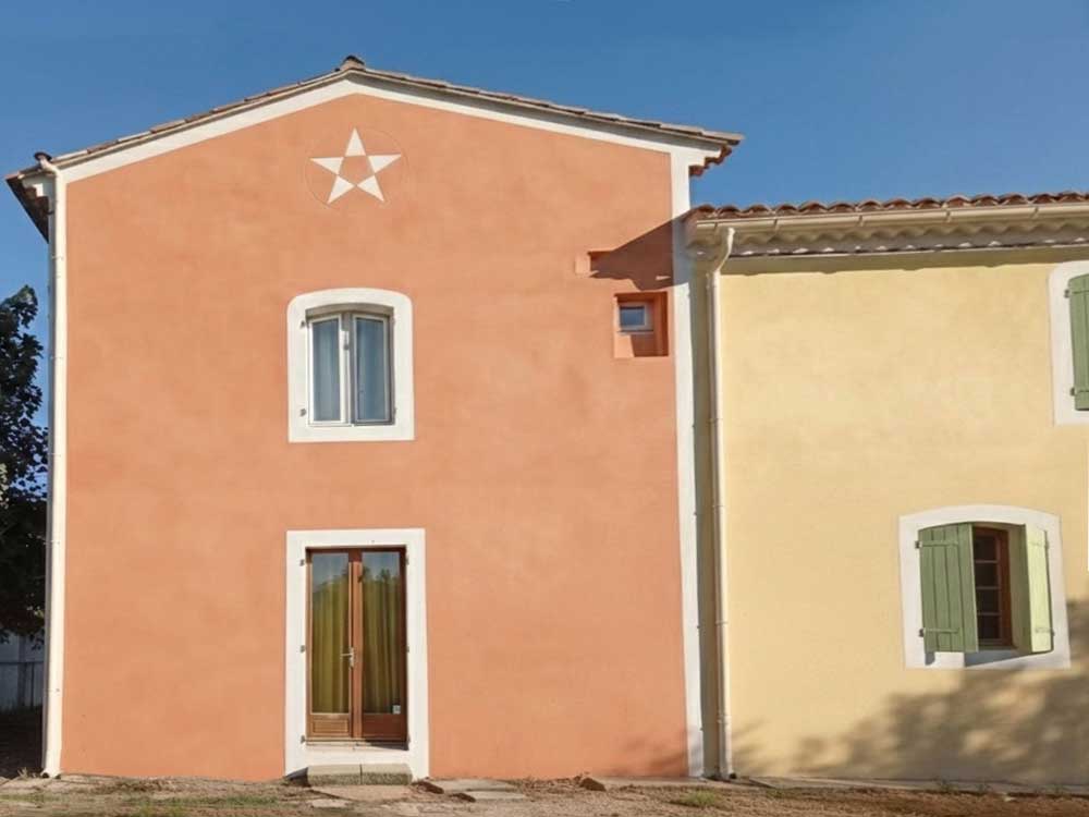 façade maison moderne Caumont sur Durance